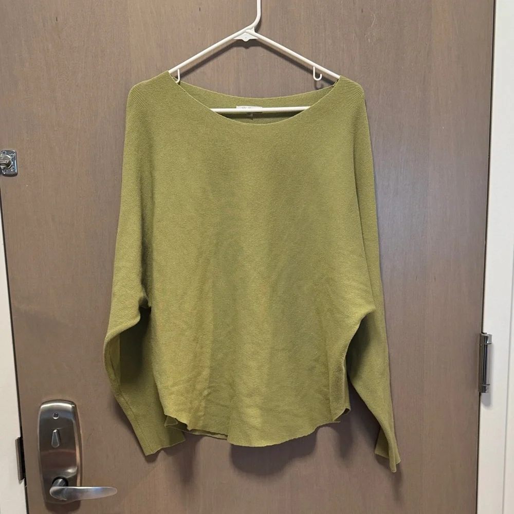 Vila Milano XL Elegant Olive Sweater - Picture 6 of 13